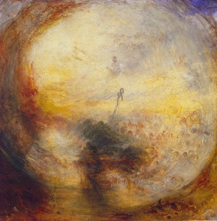 J. M. W. Turner's Light and Colour, an 1843 painting of the morning after the deluge.
