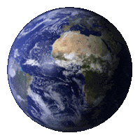 Animated globe